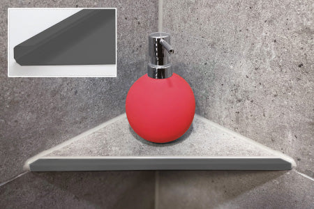 Duschablage in Farbe (befliesbar) - ABLAGO® Design - Quado Abschluß